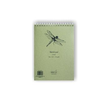 SM-LT Bloc Spirale - Dessin - Crème - A4 - 100 feuilles - 80 gsm