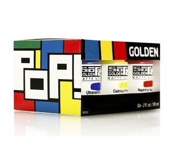 GOLDEN SoFlat 60 ml Set 6 couleurs classiques