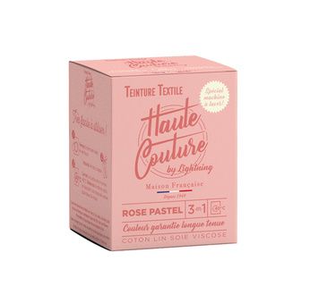 HAUTE COUTURE Teinture textile 350g ROSE PASTEL