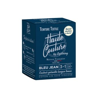 HAUTE COUTURE Teinture textile 350g BLEU JEAN