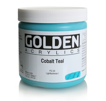 GOLDEN H.B 473 ml Cobalt Teal - Bleu lagon S7