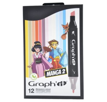 GRAPH'IT Set 12 markers - Character colours