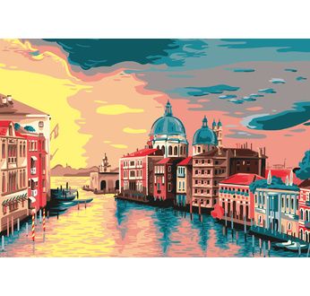 Painting by Numbers - Venice sunset