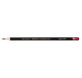 DERWENT CHROMAFLOW Crayon de couleur - DERWENT - CHROMAFLOW - Crayon de couleur extra-tendre Magenta
