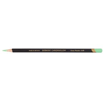 DERWENT CHROMAFLOW Crayon de couleur - DERWENT - CHROMAFLOW - Crayon de couleur extra-tendre Vert Prairie