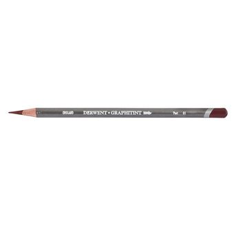 DERWENT GRAPHITINT Crayon Graphite pigmenté - DERWENT - GRAPHITINT - crayon graphite pigmenté Grenat