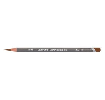 DERWENT GRAPHITINT Crayon Graphite pigmenté - DERWENT - GRAPHITINT -crayon graphite pigmenté Roux