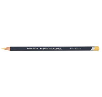 DERWENT PROCOLOUR Crayon de couleur - DERWENT - PROCOLOUR - crayon de couleur Ocre jaune - 07