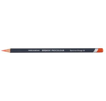 DERWENT PROCOLOUR Crayon de couleur - DERWENT - PROCOLOUR - crayon de couleur Orange Spectrum - 10