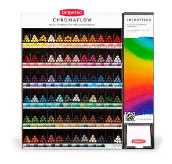 DERWENT - CHROMAFLOW assortiment 72 couleurs (1x6x72)