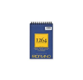 FABRIANO 1264 Bloc Papier Esquisse A5 90gsm-Spirale haut-60fl 14,8x21