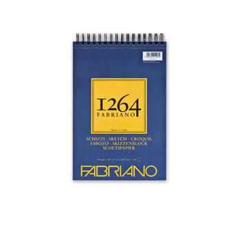 FABRIANO 1264 Bloc Papier Esquisse A4 90gsm-Spiral haut-120fl 21x29,7