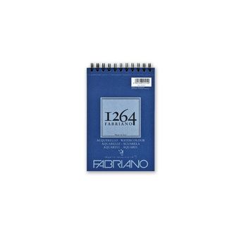 FABRIANO 1264 Bloc Papier Aquarelle A5 300g-Spiral haut- 20fl 14,8x21