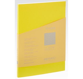 FABRIANO Carnet EcoQuaPlus-Points-A5-90gsm-90fls-Dos collé-Jaune Citr