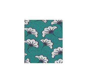 PAPERTREE 50*70 100g AÏSSA Turquoise & Argent