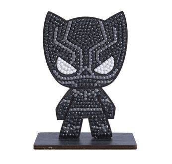 CRYSTAL ART Kit figurine à diamanter Black Panther
