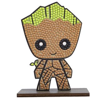 CRYSTAL ART Kit figurine à diamanter Groot