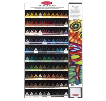 DERWENT - INKTENSE - assortiment 100 crayons (1x6x100)