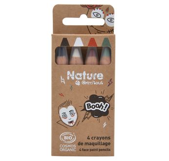 BOOH! - 4 crayons de maquillage - COSMOS ORGANIC