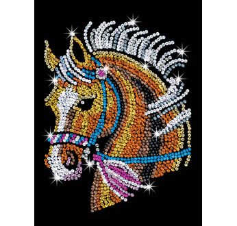 ART SEQUIN - Le Cheval