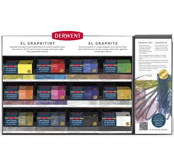 DERWENT - XL BLOCS GRAPHITE & GRAPHITINT- gamme complète 2x6x4