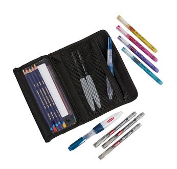 DERWENT - Trousse de rangement porte-feuille Beaux-Arts