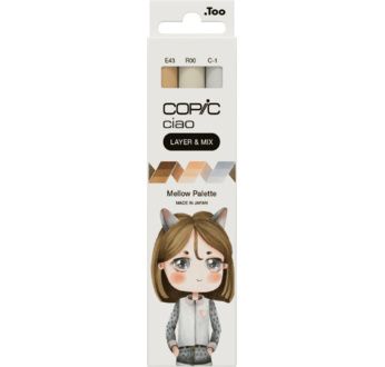 Copic Ciao Set MIX de 3 couleurs MELLOW PALETTE