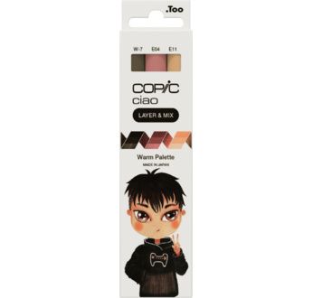 Copic Ciao Set MIX de 3 couleurs WARM PALETTE