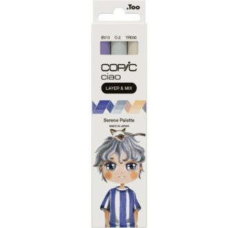 Copic Ciao Set MIX de 3 couleurs SERENE PALETTE