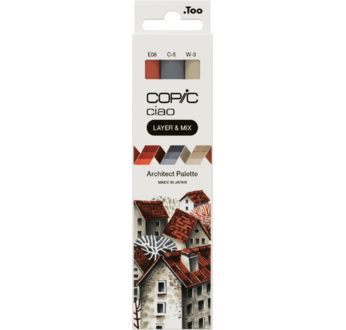 Copic Ciao Set MIX de 3 couleurs ARCHITECT PALETTE