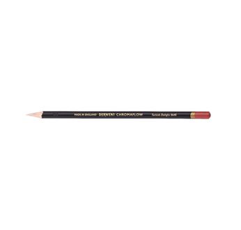 DERWENT CHROMAFLOW Crayon de couleur - DERWENT - CHROMAFLOW - Crayon de couleur extra-tendre Rose Turc