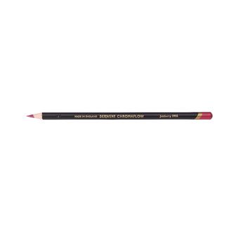 DERWENT CHROMAFLOW Crayon de couleur - DERWENT - CHROMAFLOW - Crayon de couleur extra-tendre Jazzberry