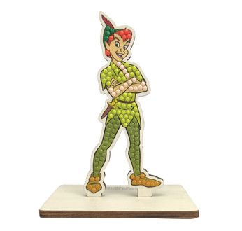 CRYSTAL ART Figurine à diamanter Peter Pan