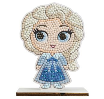 CRYSTAL ART Figurine à diamanter Elsa