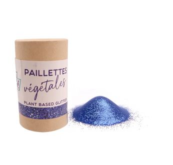 Kiddicraft tube paillettes végétales 5g - Bleu
