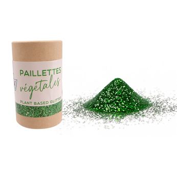 Kiddicraft tube paillettes végétales 5g - Vert