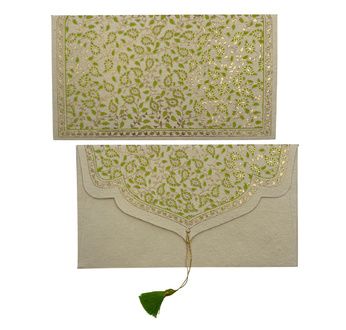 Papertree TAJ Gift Env 19x10 Lilac