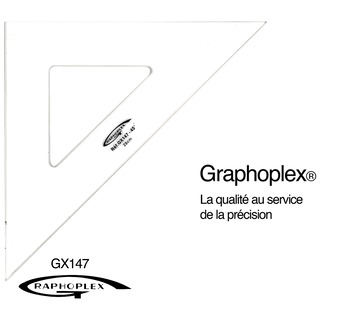 Set-square 45° with 3 straight edges 28cm,  3mm thick