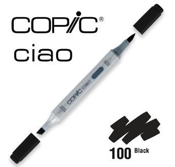 COPIC CIAO 180 colours - COPIC Ciao BLACK  100