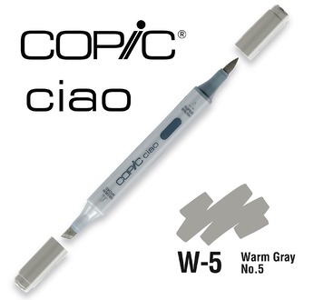 COPIC CIAO 180 couleurs - COPIC CIAO W5 Warm Gray No.5