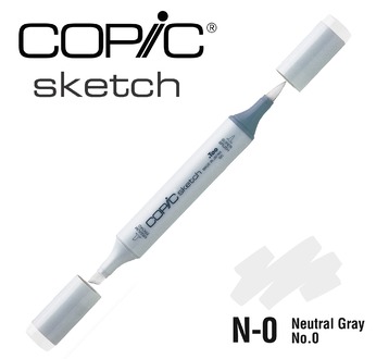 COPIC SKETCH -  358 colours - COPIC SKETCH N0 Neutral Gray No.0