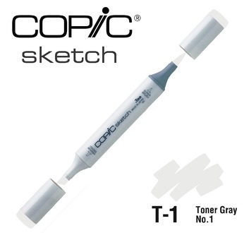 COPIC SKETCH 358 couleurs - COPIC SKETCH T1 Toner Gray No.1