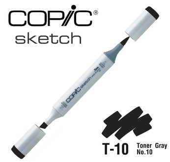 COPIC SKETCH -  358 colours - COPIC SKETCH T10 Toner Gray No.10