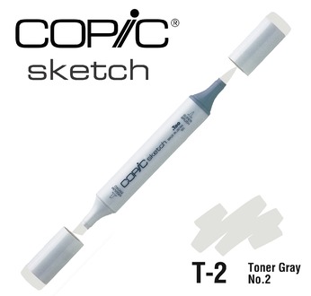 COPIC SKETCH 358 couleurs - COPIC SKETCH T2 Toner Gray No.2