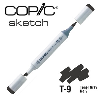 COPIC SKETCH 358 couleurs - COPIC SKETCH T9 Toner Gray No.9