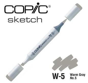 COPIC SKETCH 358 couleurs - COPIC SKETCH W5 Warm Gray No.5