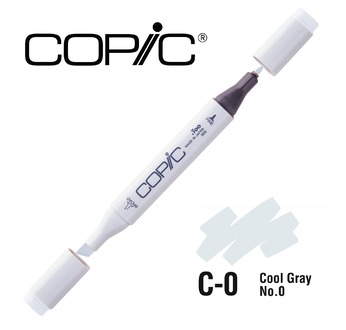 COPIC MARKER 214 couleurs - COPIC MARKER C0 Cool Gray No.0
