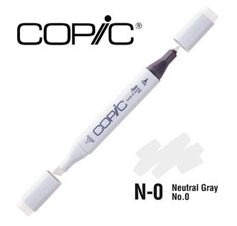 COPIC MAERKER - 214 colours - COPIC MARKER N0 Neutral Gray No.0