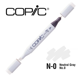 COPIC MARKER 214 couleurs - COPIC MARKER N0 Neutral Gray No.0