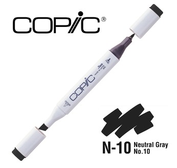 COPIC MARKER  214 couleurs - COPIC MARKER N10 Neutral Gray No.10